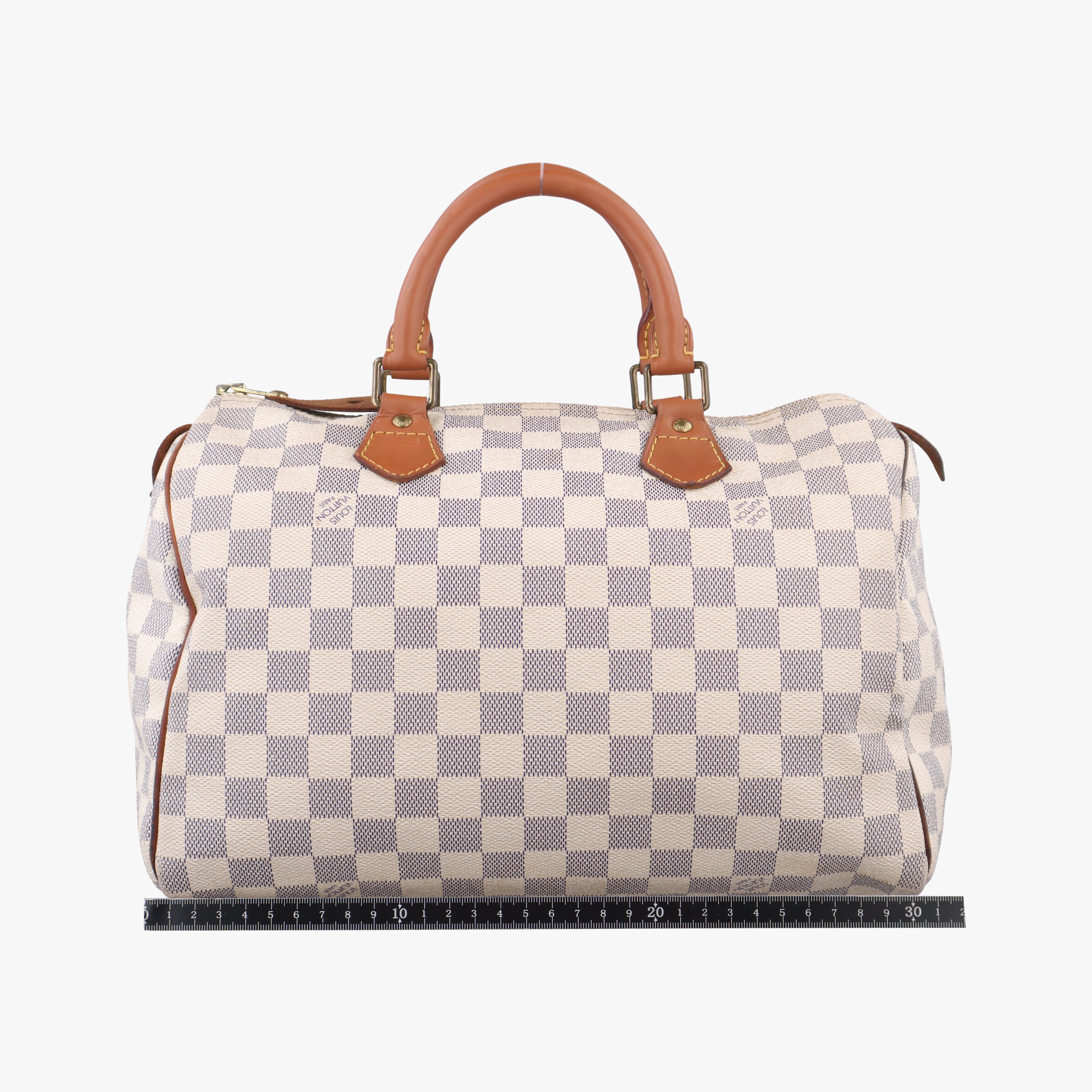 Pre-owned Louis Vuitton SPEEDY 30 Azur Damier Canvas N41533 handbag | stylenewstar