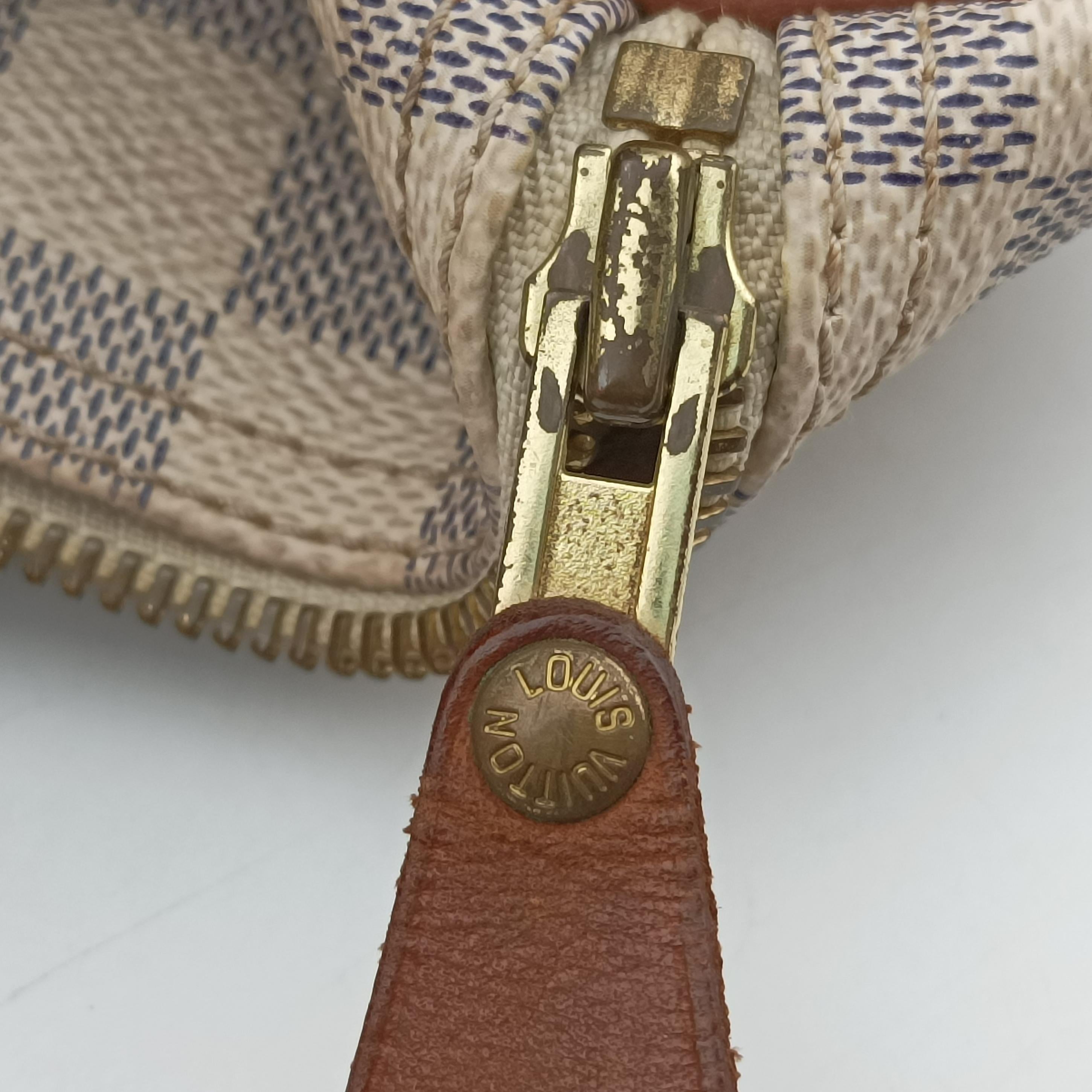Pre-owned Louis Vuitton SPEEDY 30 Azur Damier Canvas N41533 handbag | stylenewstar