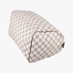 Pre-owned Louis Vuitton SPEEDY 30 Azur Damier Canvas N41533 handbag | stylenewstar