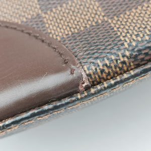 Secondhand Louis Vuitton HAMPSTEAD GM EBENE Damier Canvas N51203 shoulderbag | stylenewstar