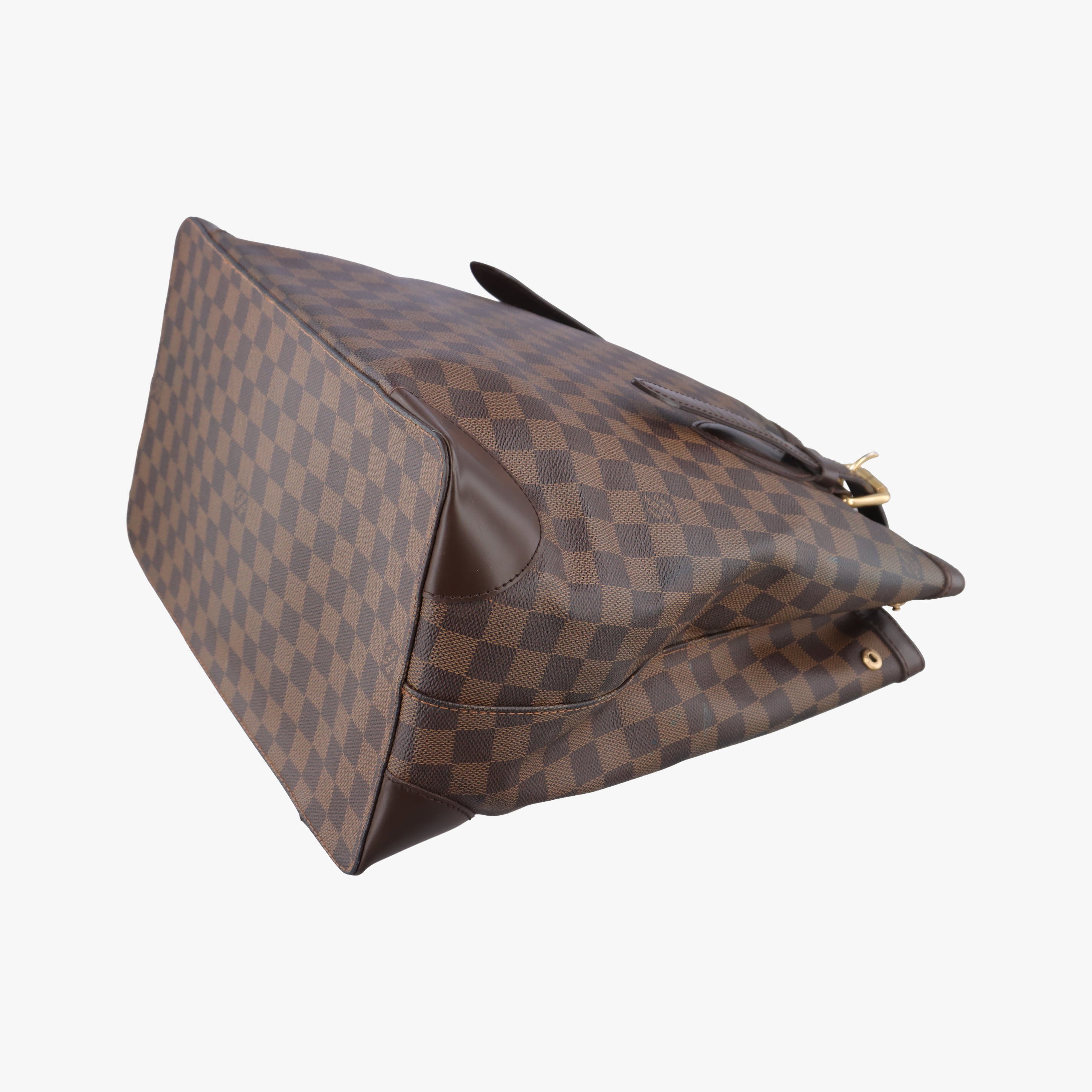 Secondhand Louis Vuitton HAMPSTEAD GM EBENE Damier Canvas N51203 shoulderbag | stylenewstar