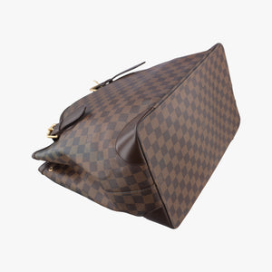 Secondhand Louis Vuitton HAMPSTEAD GM EBENE Damier Canvas N51203 shoulderbag | stylenewstar