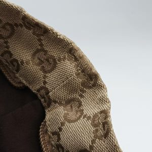 Pre-owned Gucci GG Canvas Sherry Line Beige canvas 131230 handbag | stylenewstar