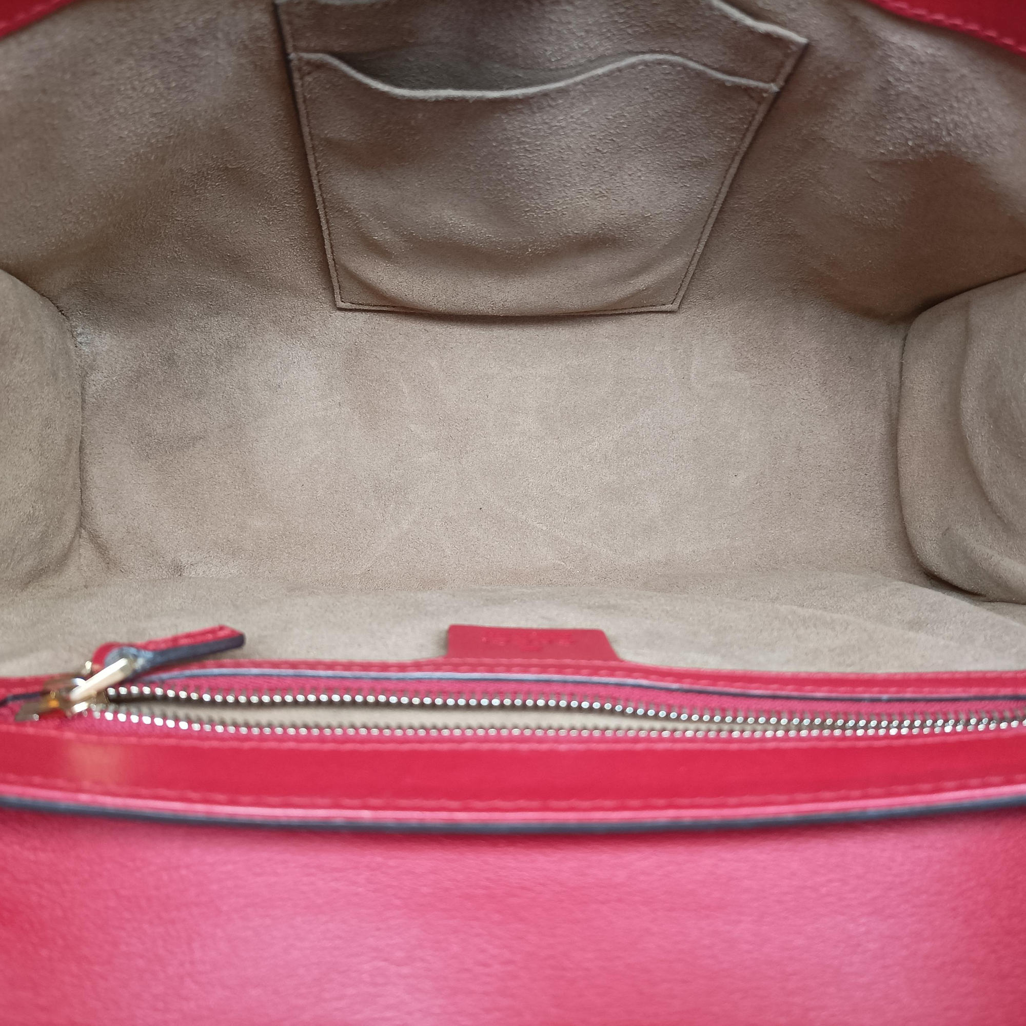Vintage Gucci Padlock Rose×red Leather 409486 shoulderbag | stylenewstar