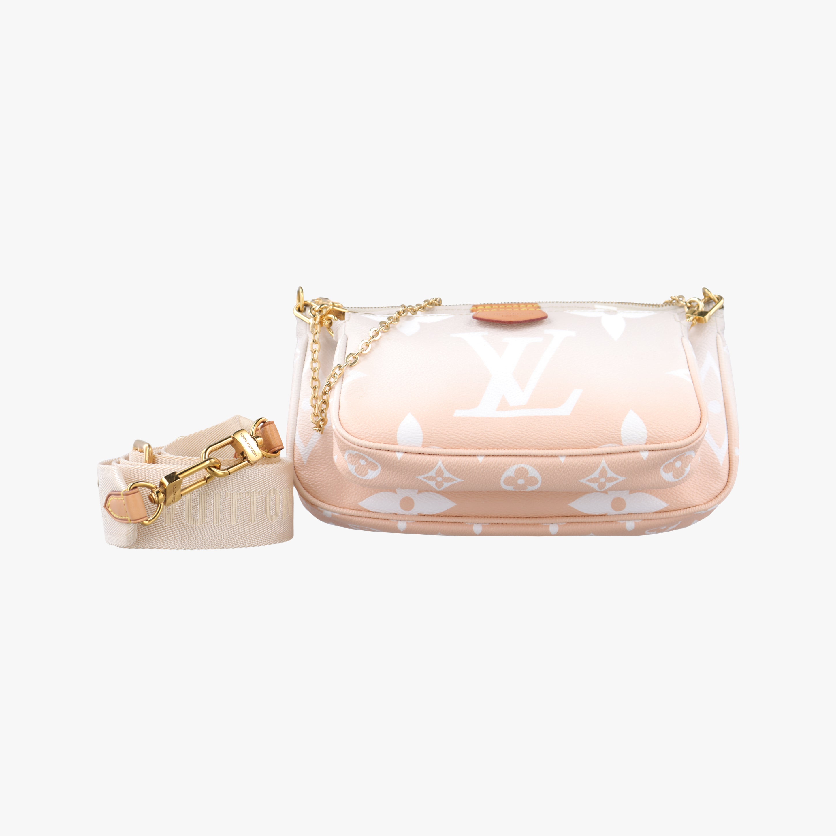 Pre-owned Louis Vuitton MULTI POCHETTE ACCESSOIRES Brume Monogram Giant M57634 shoulderbag | stylenewstar