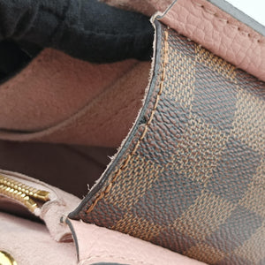 Pre-owned Louis Vuitton Wight EBENE×Magnolia Damier Canvas×Taurillon Leather N64418 shoulderbag | stylenewstar