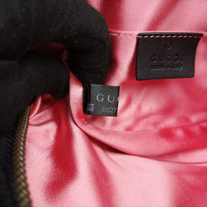 Vintage Gucci GG Marmont Black velour 476434 bum bag/waist bag | stylenewstar