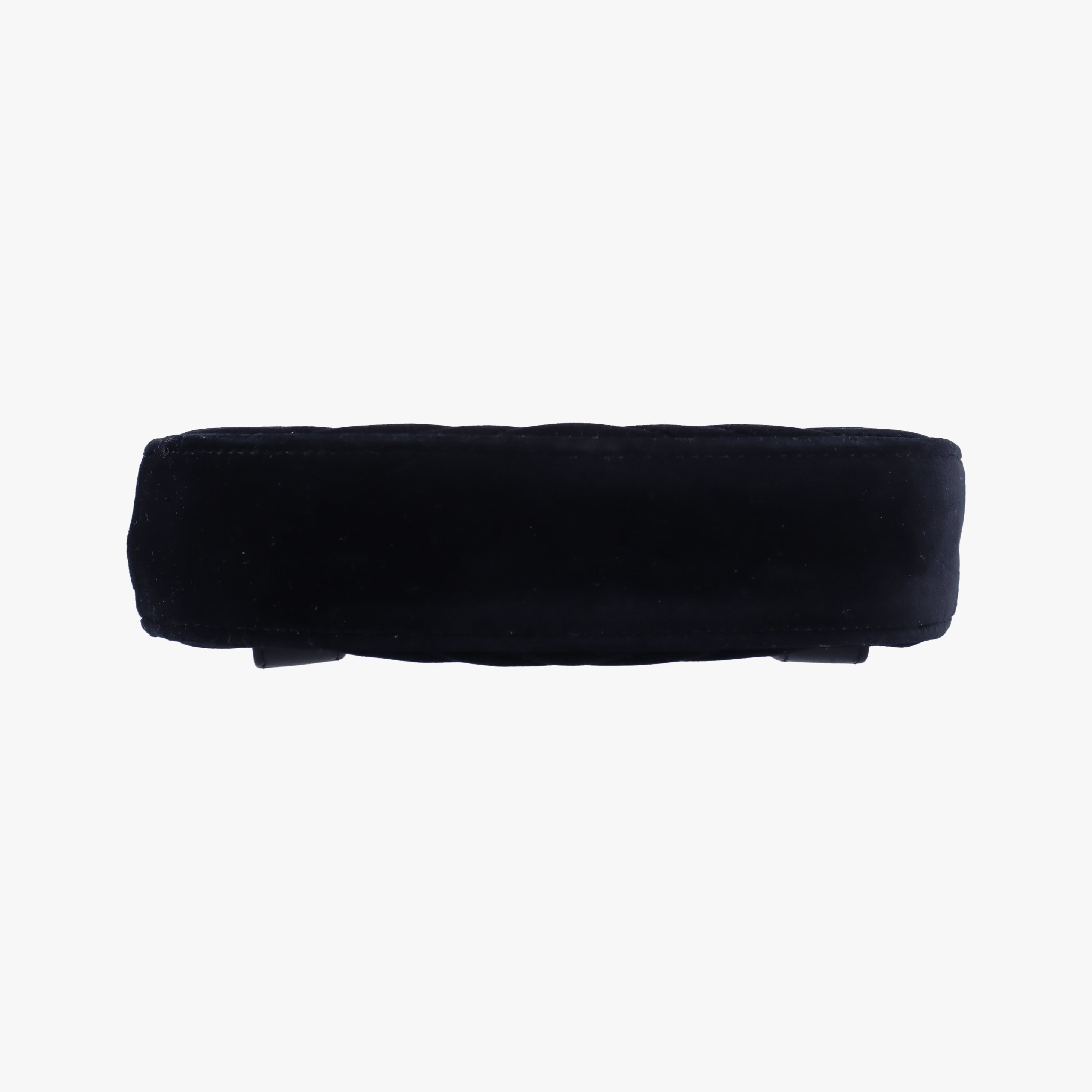 Vintage Gucci GG Marmont Black velour 476434 bum bag/waist bag | stylenewstar