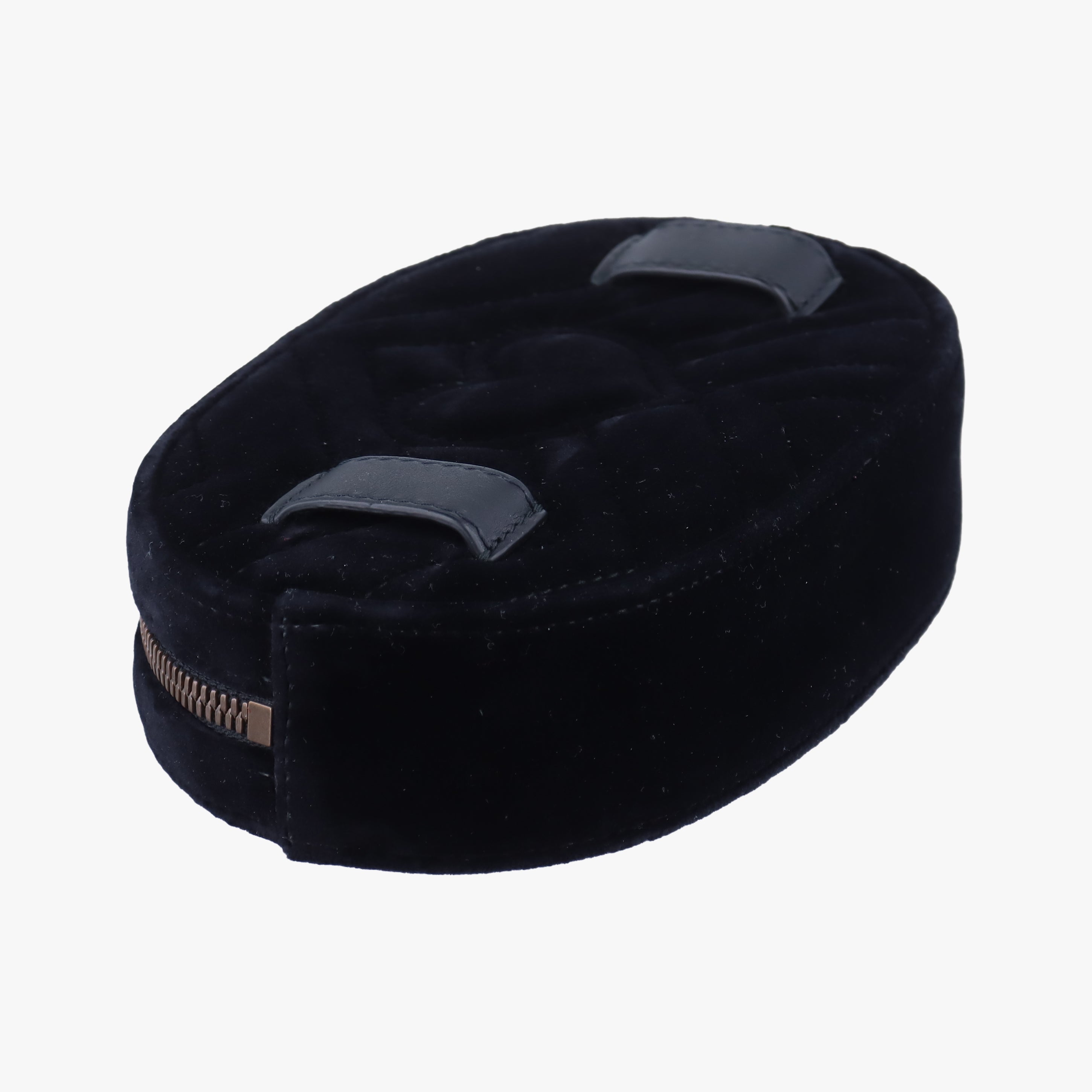 Vintage Gucci GG Marmont Black velour 476434 bum bag/waist bag | stylenewstar