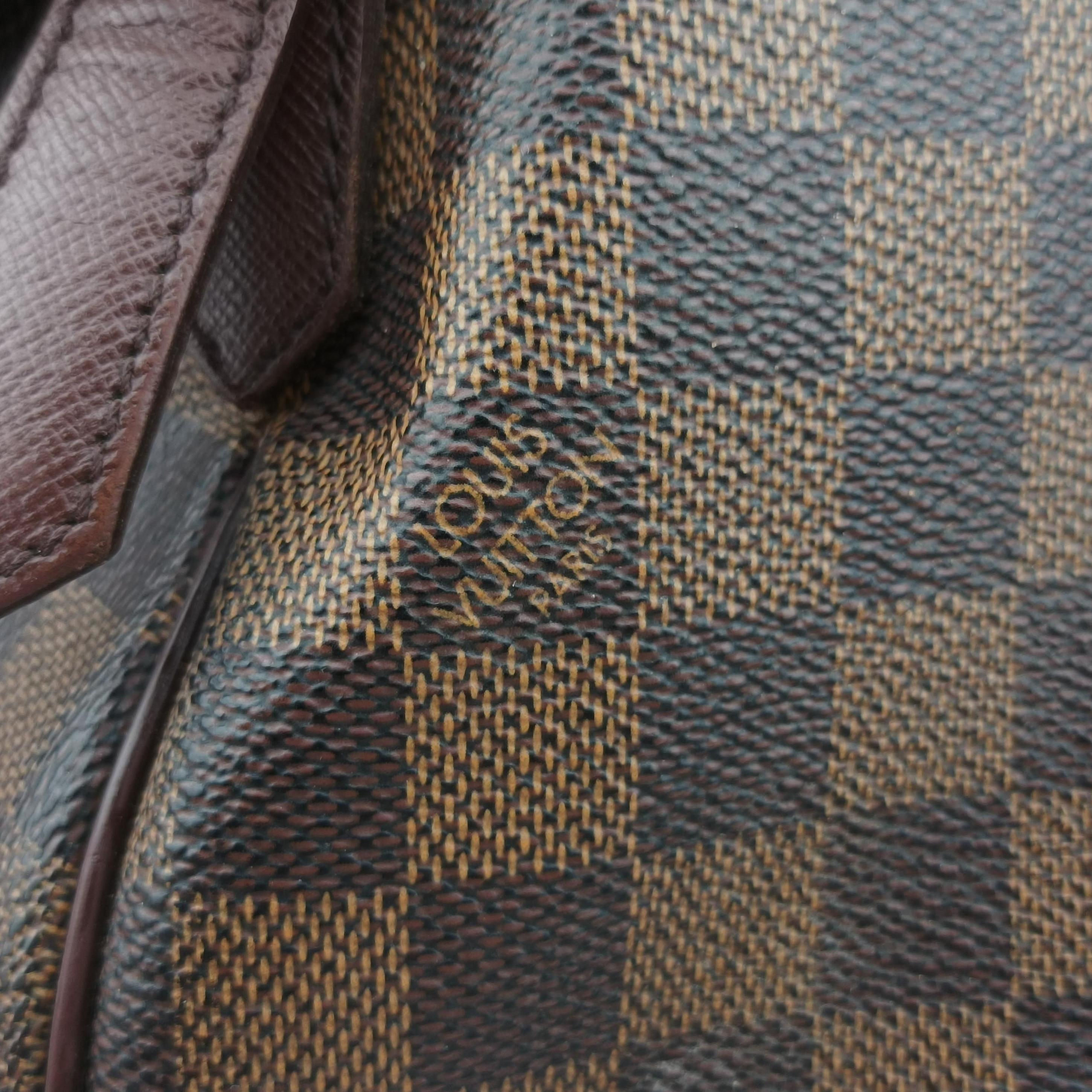 Vintage Louis Vuitton BELEM MM EBENE Damier Canvas N51174 shoulderbag | stylenewstar