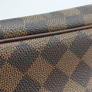 Vintage Louis Vuitton BELEM MM EBENE Damier Canvas N51174 shoulderbag | stylenewstar