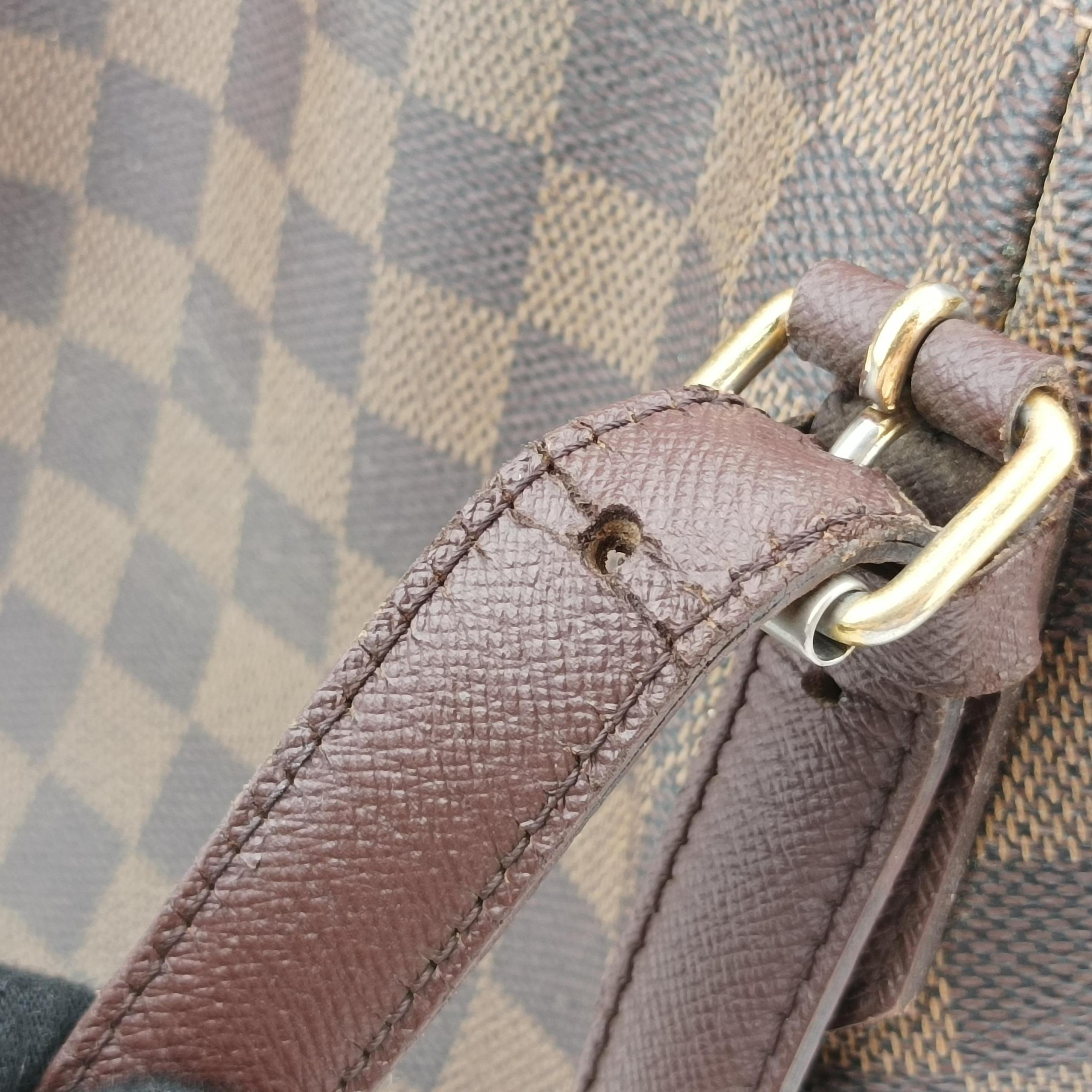 Vintage Louis Vuitton BELEM MM EBENE Damier Canvas N51174 shoulderbag | stylenewstar