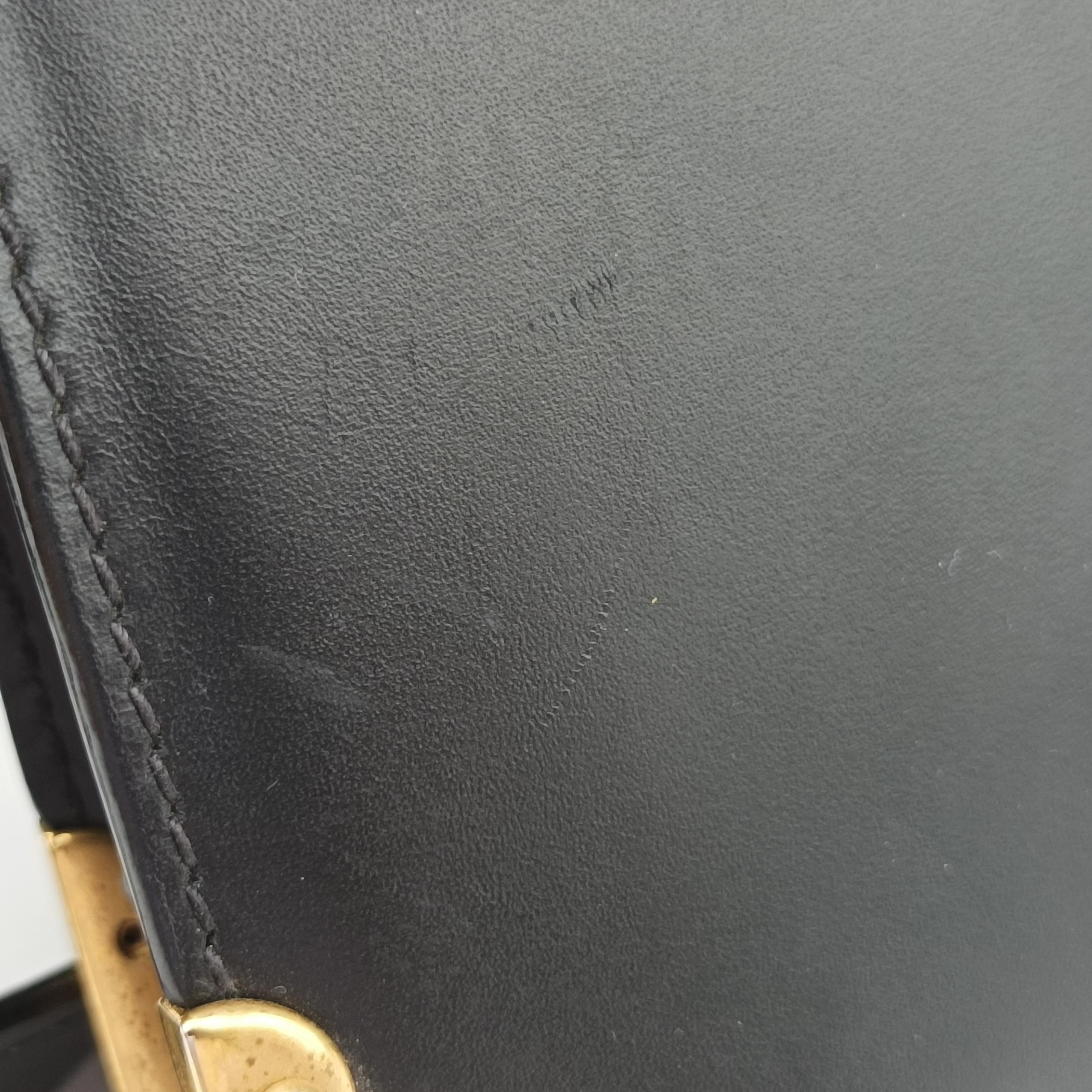Pre-owned Prada Animalier Cahier Lions Head Black Leather 1BD089 shoulderbag | stylenewstar