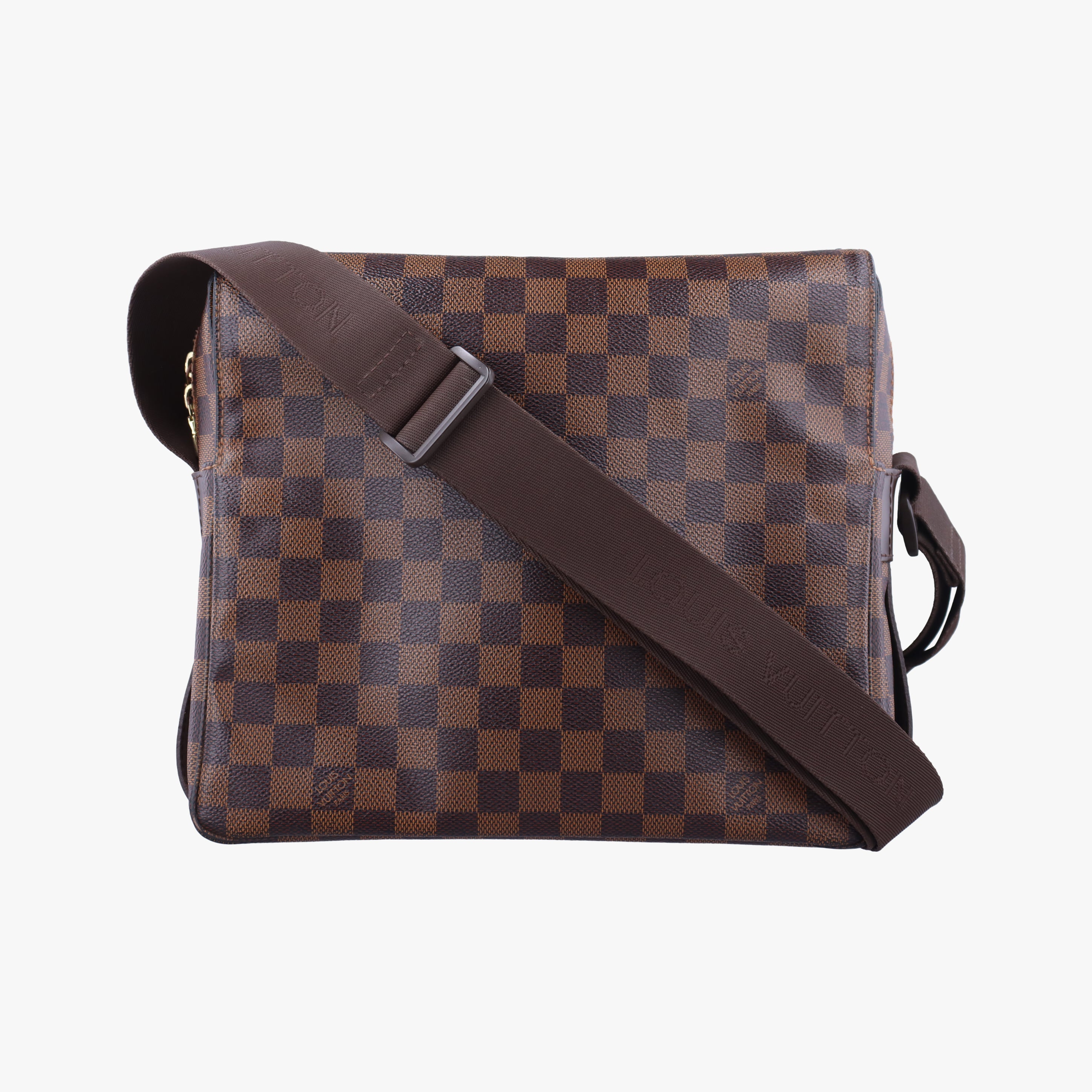 Pre-owned Louis Vuitton NAVIGLIO EBENE Damier Canvas N45255 shoulderbag | stylenewstar