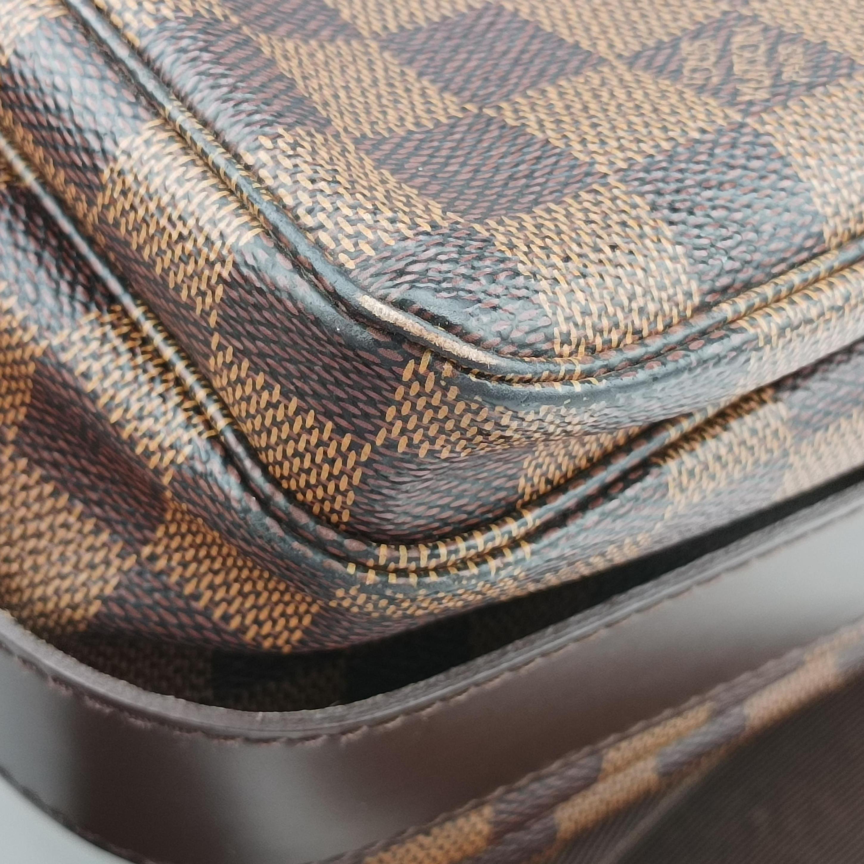 Pre-owned Louis Vuitton NAVIGLIO EBENE Damier Canvas N45255 shoulderbag | stylenewstar