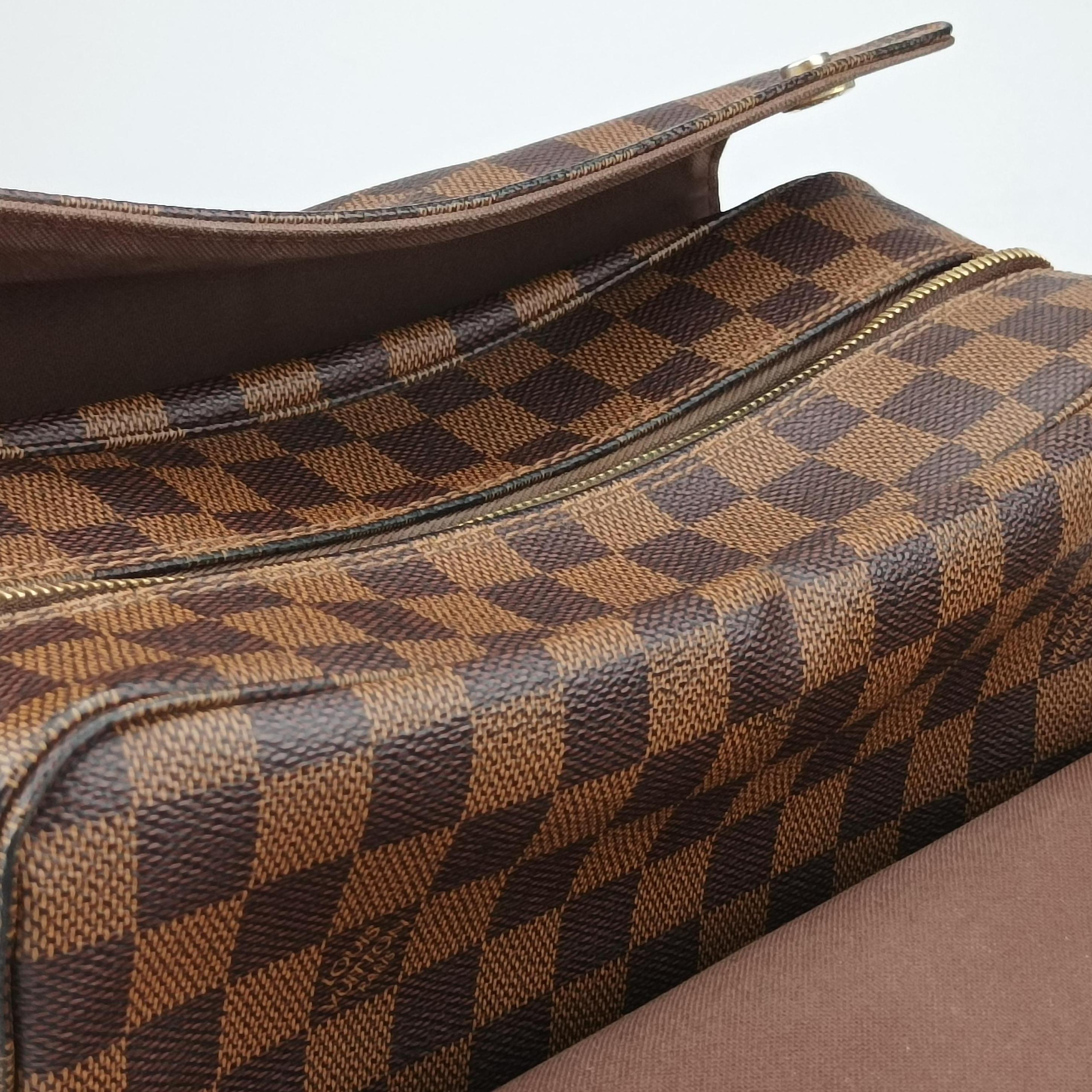 Pre-owned Louis Vuitton NAVIGLIO EBENE Damier Canvas N45255 shoulderbag | stylenewstar