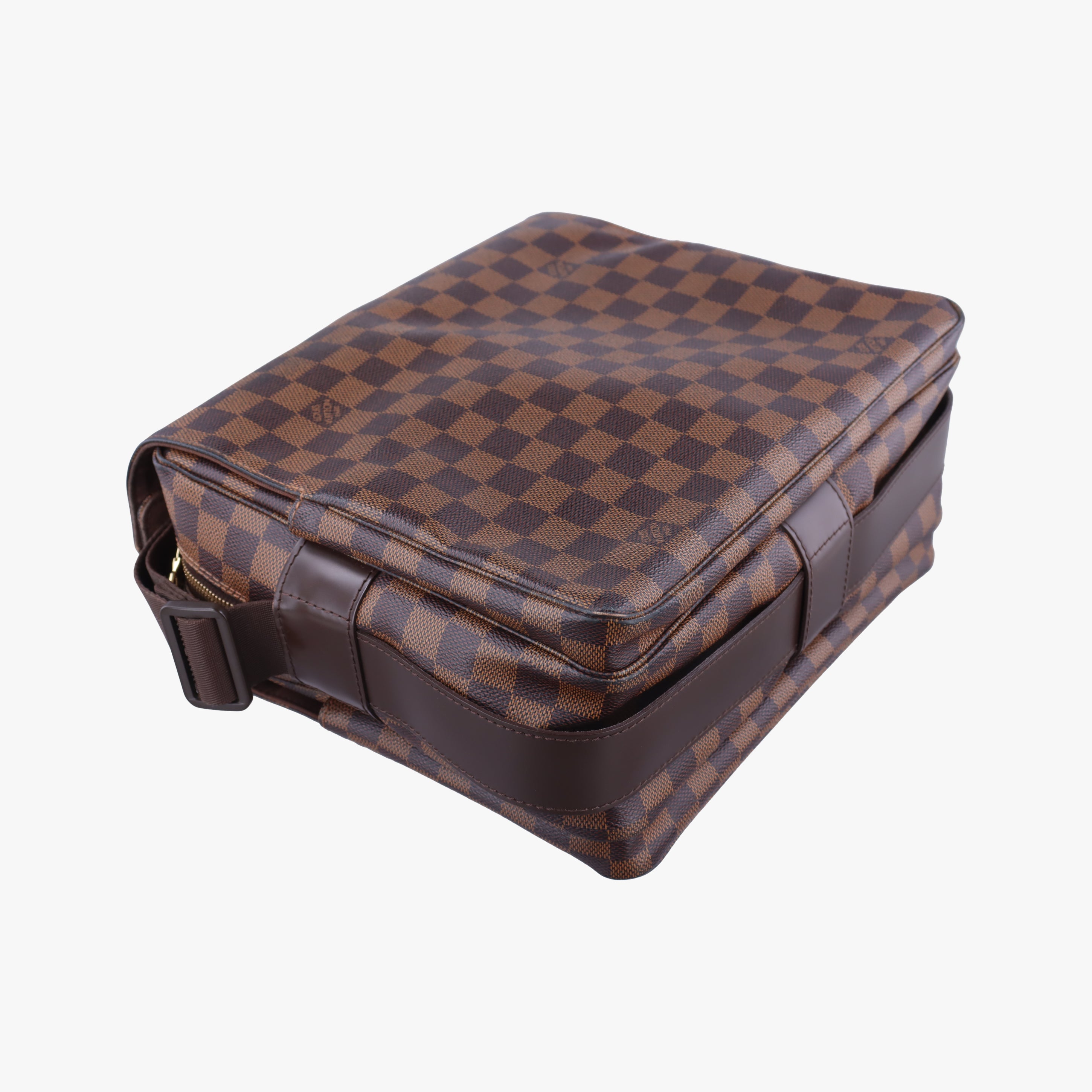 Pre-owned Louis Vuitton NAVIGLIO EBENE Damier Canvas N45255 shoulderbag | stylenewstar