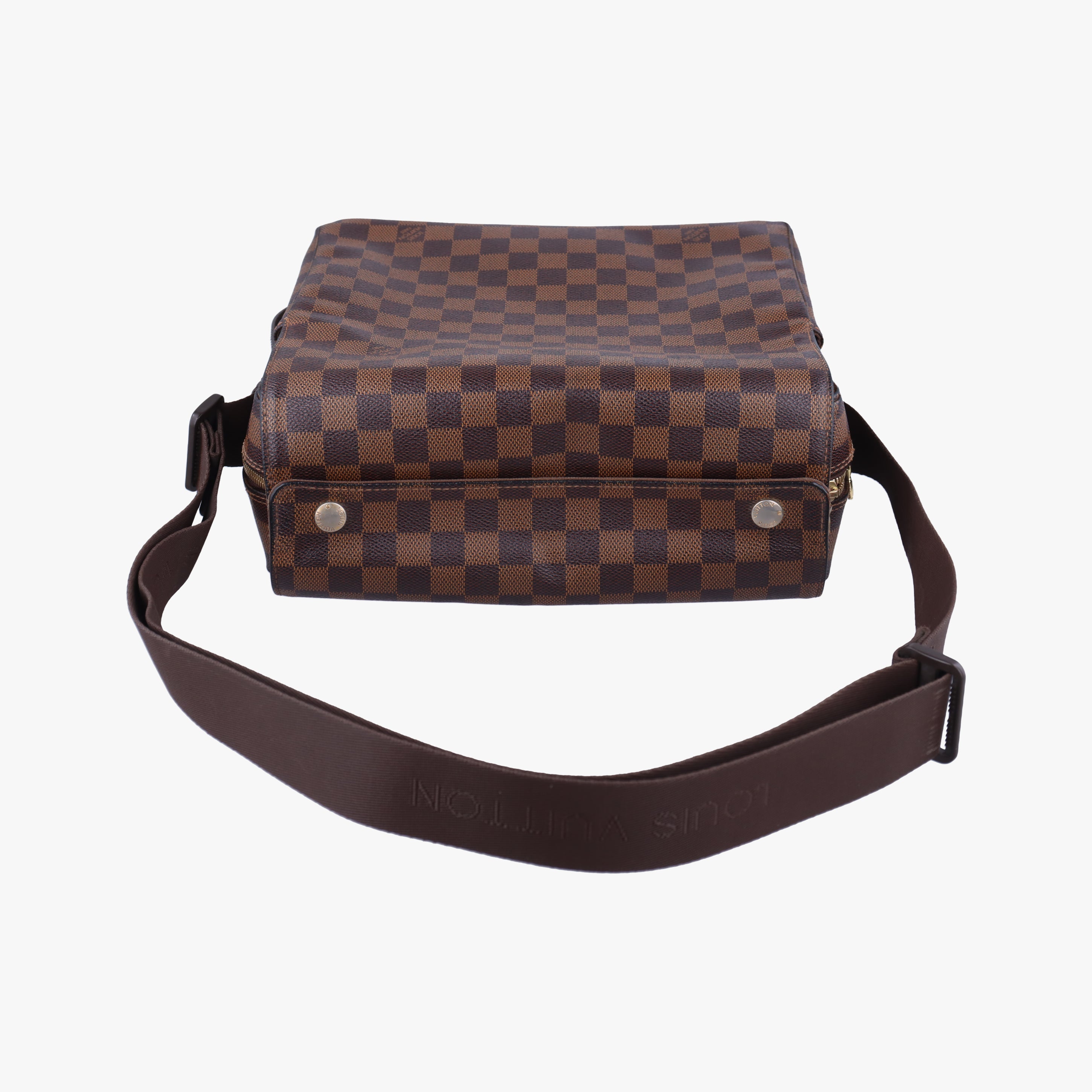 Pre-owned Louis Vuitton NAVIGLIO EBENE Damier Canvas N45255 shoulderbag | stylenewstar
