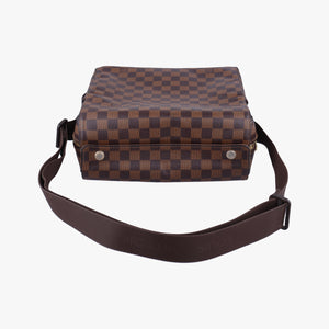Pre-owned Louis Vuitton NAVIGLIO EBENE Damier Canvas N45255 shoulderbag | stylenewstar