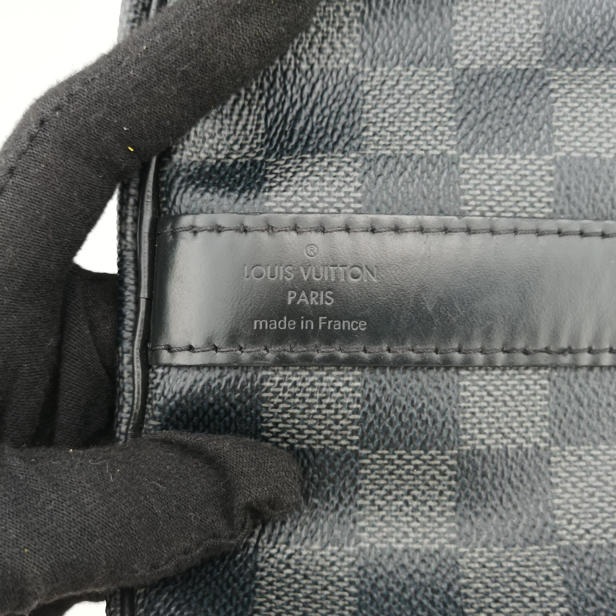 Pre-owned Louis Vuitton Keepall Bandouliere 45 Monogram Eclipse Monogram Eclipse Canvas M40569 shoulderbag | stylenewstar