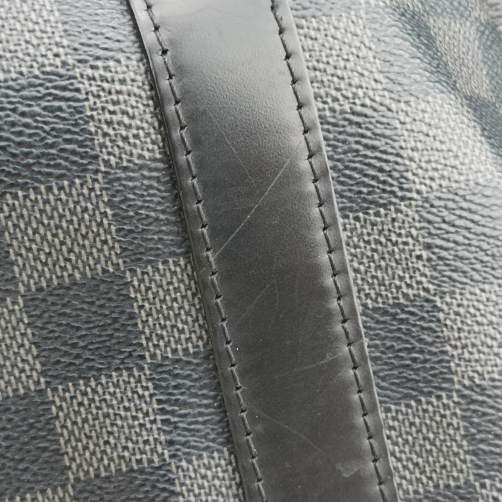 Pre-owned Louis Vuitton Keepall Bandouliere 45 Monogram Eclipse Monogram Eclipse Canvas M40569 shoulderbag | stylenewstar