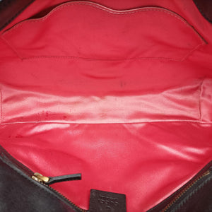 Secondhand Gucci GG Marmont Black×Multicolour velour 443496 shoulderbag | stylenewstar