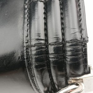 Vintage Chanel BOY CHANEL Black Patent A67021 shoulderbag | stylenewstar
