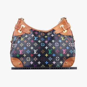 Vintage Louis Vuitton GRETA Noir Monogram Multicolor M40196 shoulderbag | stylenewstar