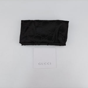 Pre-owned Gucci Tiger Head Gold x Brown Leather 001.41 shoulderbag | stylenewstar