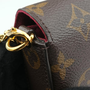 Pre-owned Louis Vuitton Pochette FeLICIE Brown Monogram Canvas M61276 shoulderbag | stylenewstar