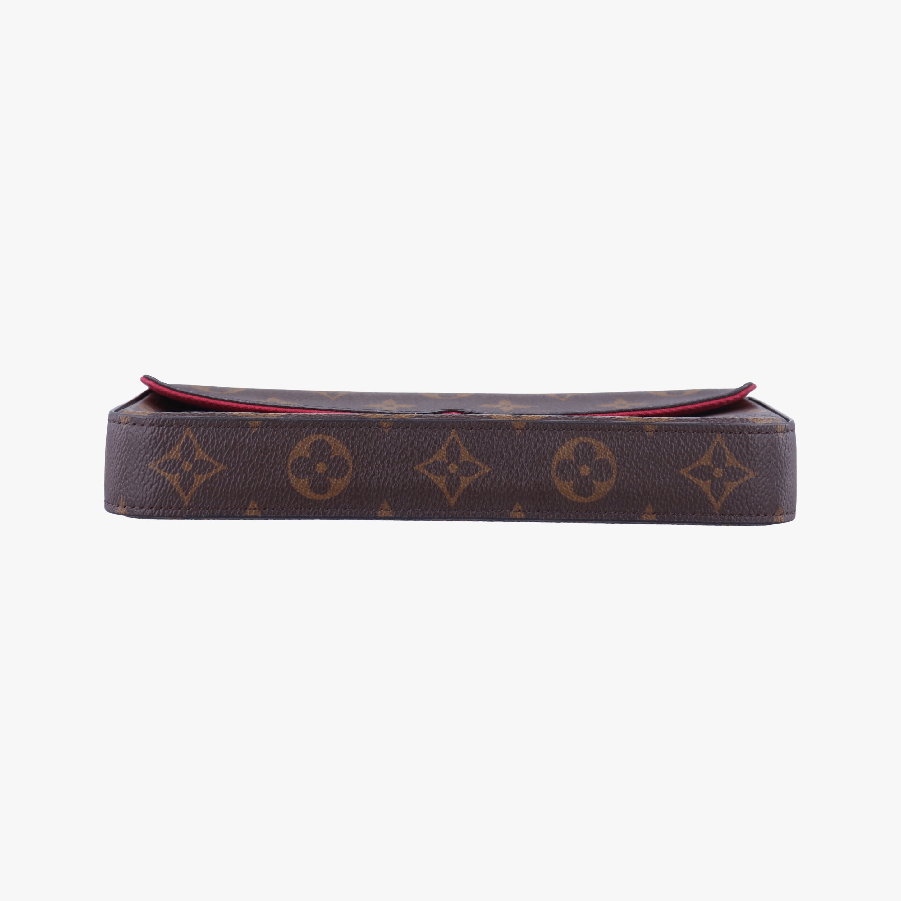 Pre-owned Louis Vuitton Pochette FeLICIE Brown Monogram Canvas M61276 shoulderbag | stylenewstar
