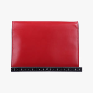 Pre-owned Gucci GG Marmont Red Leather 401232 shoulderbag | stylenewstar
