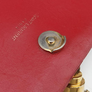 Secondhand Yves Saint Laurent KATE Red Leather 354119 shoulderbag | stylenewstar