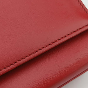 Secondhand Yves Saint Laurent KATE Red Leather 354119 shoulderbag | stylenewstar
