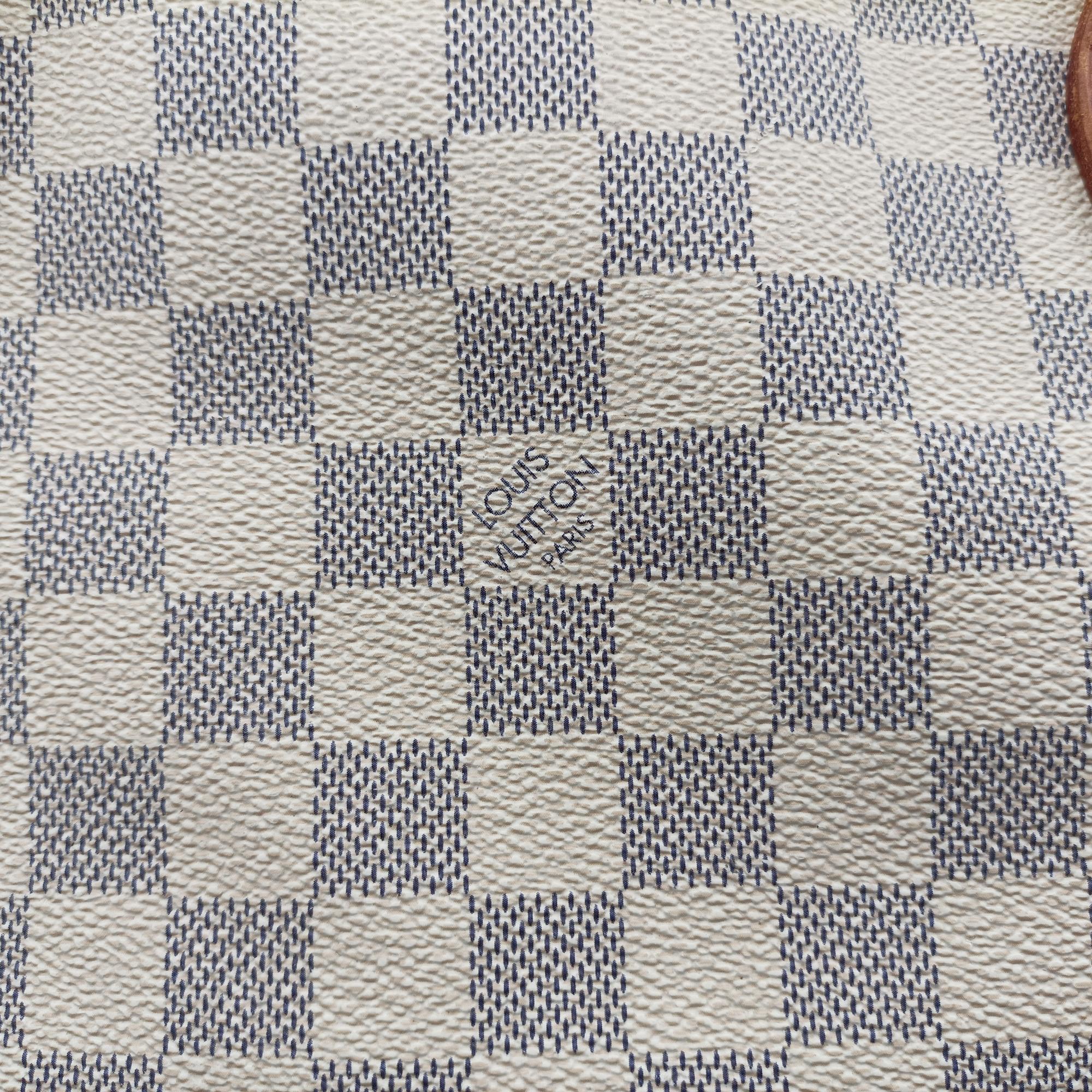 Secondhand Louis Vuitton NEVERFULL MM Azur Damier Canvas N51107 shoulderbag | stylenewstar
