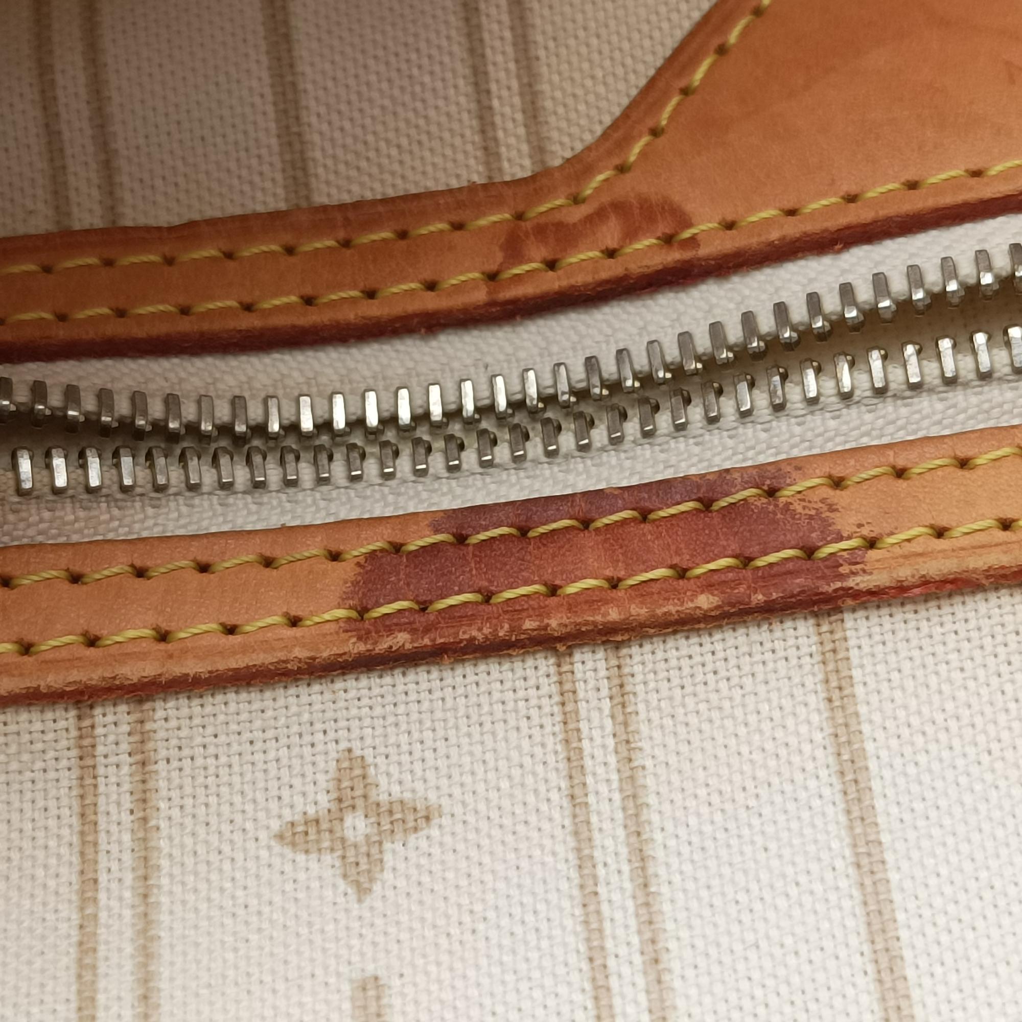 Secondhand Louis Vuitton NEVERFULL MM Azur Damier Canvas N51107 shoulderbag | stylenewstar