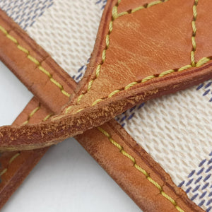 Secondhand Louis Vuitton NEVERFULL MM Azur Damier Canvas N51107 shoulderbag | stylenewstar