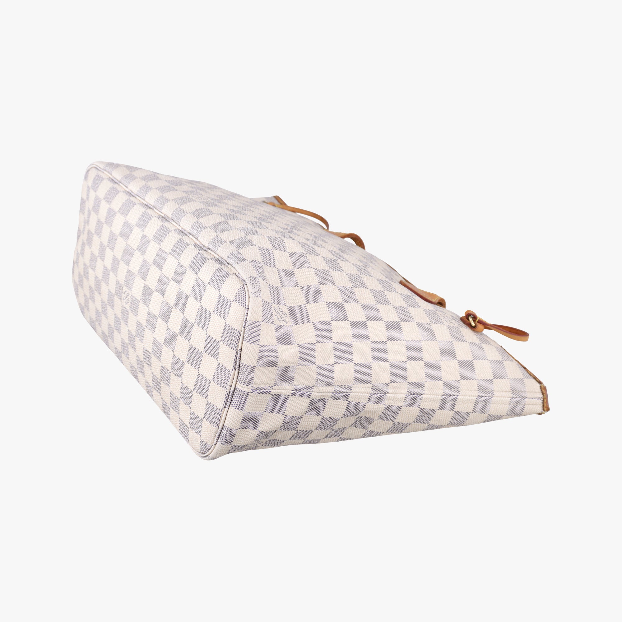 Secondhand Louis Vuitton NEVERFULL MM Azur Damier Canvas N51107 shoulderbag | stylenewstar