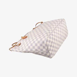 Secondhand Louis Vuitton NEVERFULL MM Azur Damier Canvas N51107 shoulderbag | stylenewstar