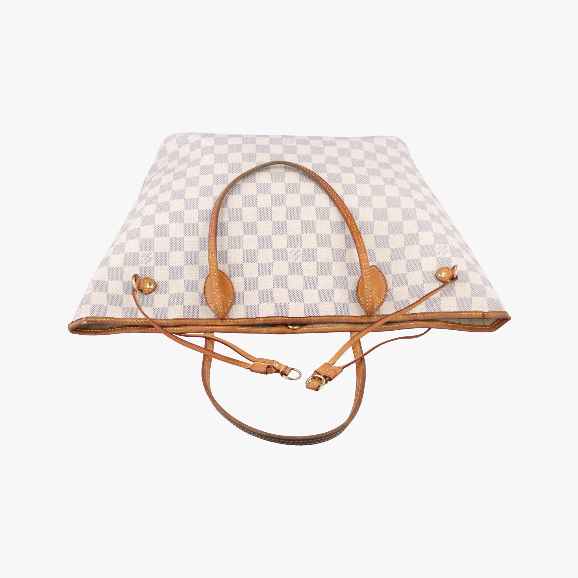 Secondhand Louis Vuitton NEVERFULL MM Azur Damier Canvas N51107 shoulderbag | stylenewstar
