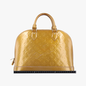 Vintage Louis Vuitton Alma PM CITRINE Vernis M90101 handbag | stylenewstar