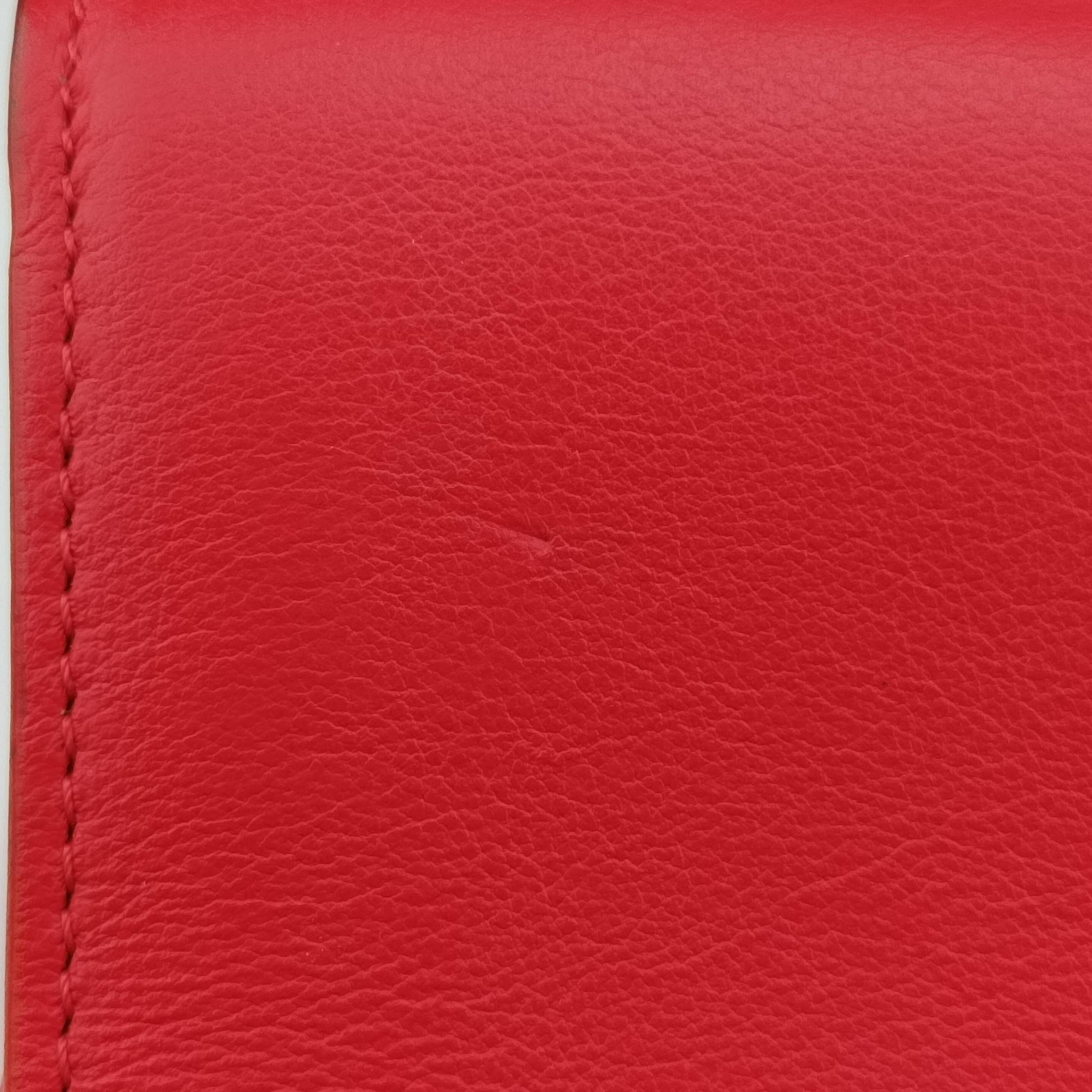 Pre-owned Delvaux Tan pete Orange Leather  shoulderbag | stylenewstar