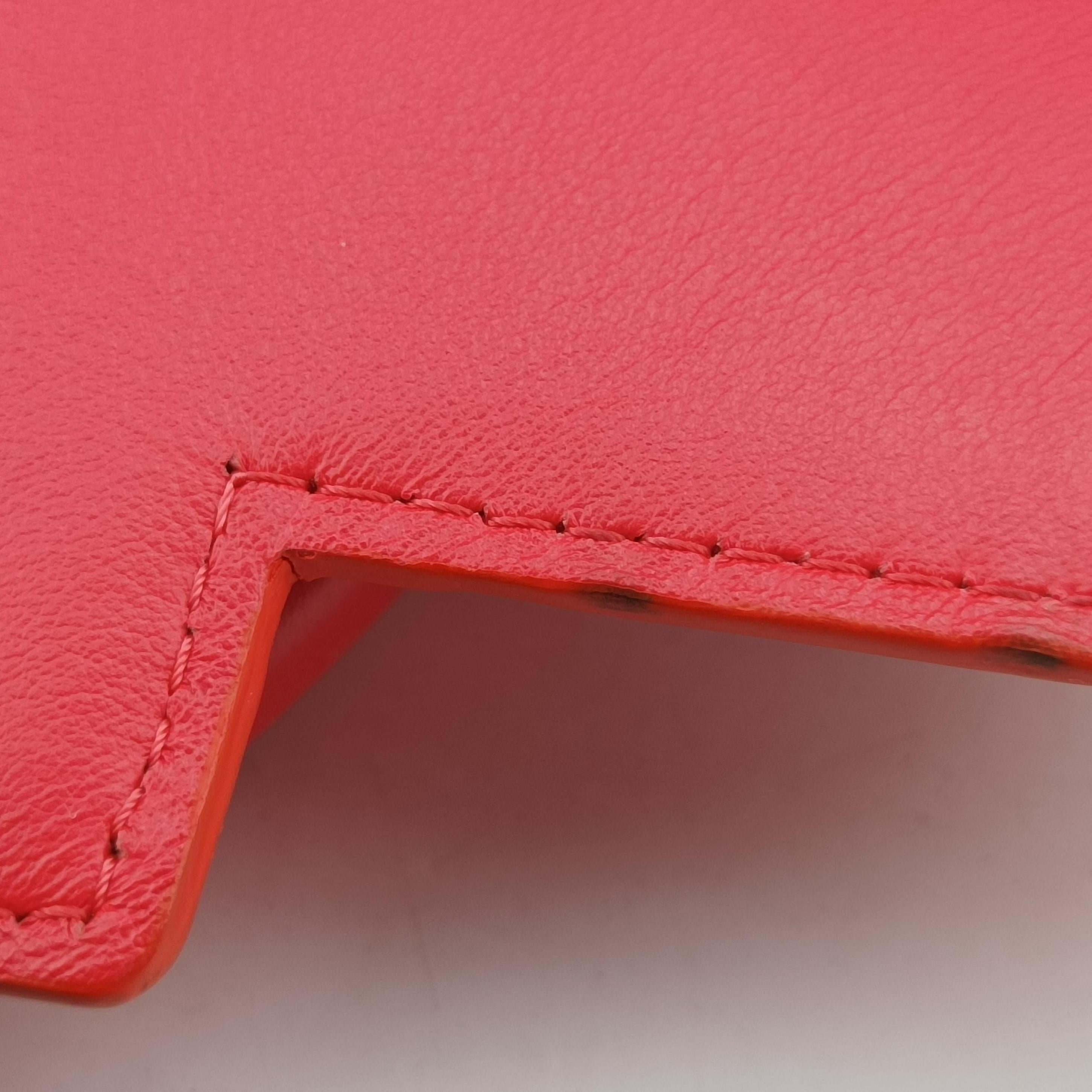 Pre-owned Delvaux Tan pete Orange Leather  shoulderbag | stylenewstar