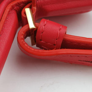 Pre-owned Delvaux Tan pete Orange Leather  shoulderbag | stylenewstar