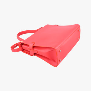 Pre-owned Delvaux Tan pete Orange Leather  shoulderbag | stylenewstar