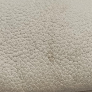 Pre-owned Gucci Gucci Print White Leather 530412 bum bag/waist bag | stylenewstar