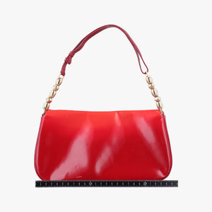 Pre-owned Christian Dior Maris Pearl Red patent  handbag | stylenewstar