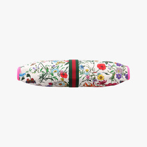 Vintage Gucci Rajah White×Pink×Multicolor canvas×leather 537219 shoulderbag | stylenewstar