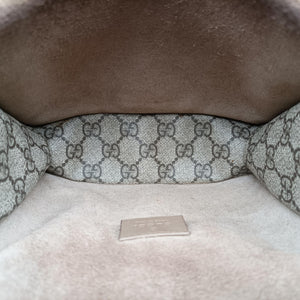 Pre-owned Gucci Dionysus Brown PVC coated canvas ×suede 421970 shoulderbag | stylenewstar