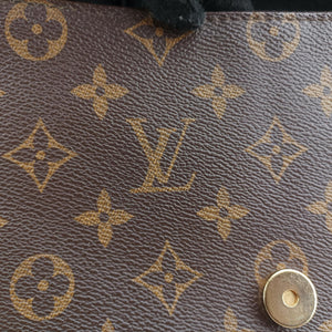 Vintage Louis Vuitton Saint Michel Freesia Brown×Noir Monogram Canvas×epi M44030 shoulderbag | stylenewstar